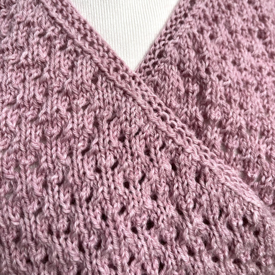 

Playful Polly - Wrap around cardigan
3