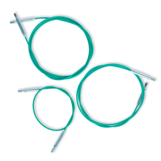

Swivel Cable for Interchangeable Circular Needles  - Teal - KnitPro
1