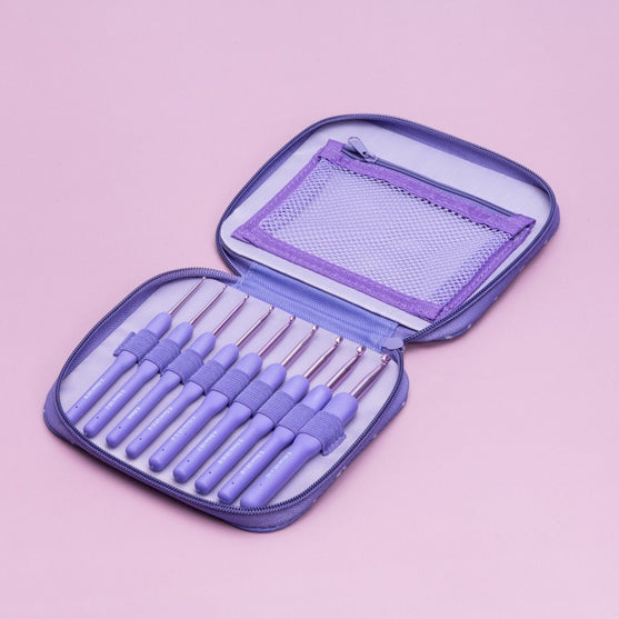 

Cosmo Crochet Hook Set - 9 Sizes - Wisteria - Hobbii
3