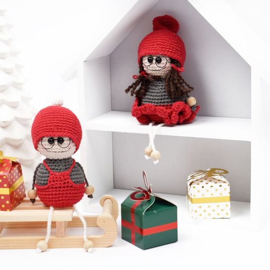 

Crocheted Elf Kids
4