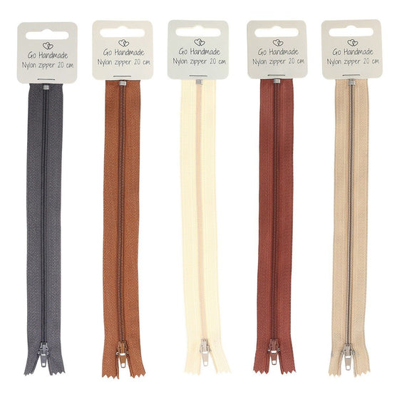 

Nylon Zipper - Go Handmade
1