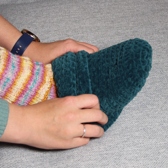

Sofa Socks - Crocheted Socks
5