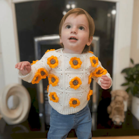 

Flower Child - Children’s Sweater
1
