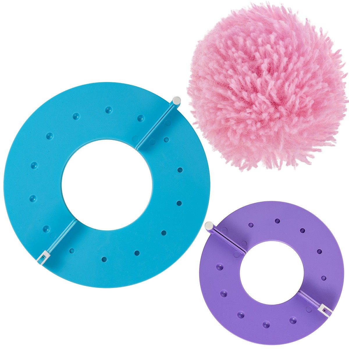 Hoop Jumbo Pompom Maker Set – Hobbii