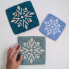 

Ice Blossom - Mosaic Square
3