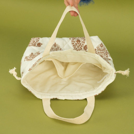 

Quilted Project Bag w. Drawstring - Hobbii
4