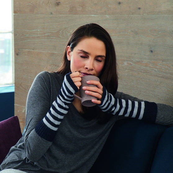 

Striped Arm Warmers
1