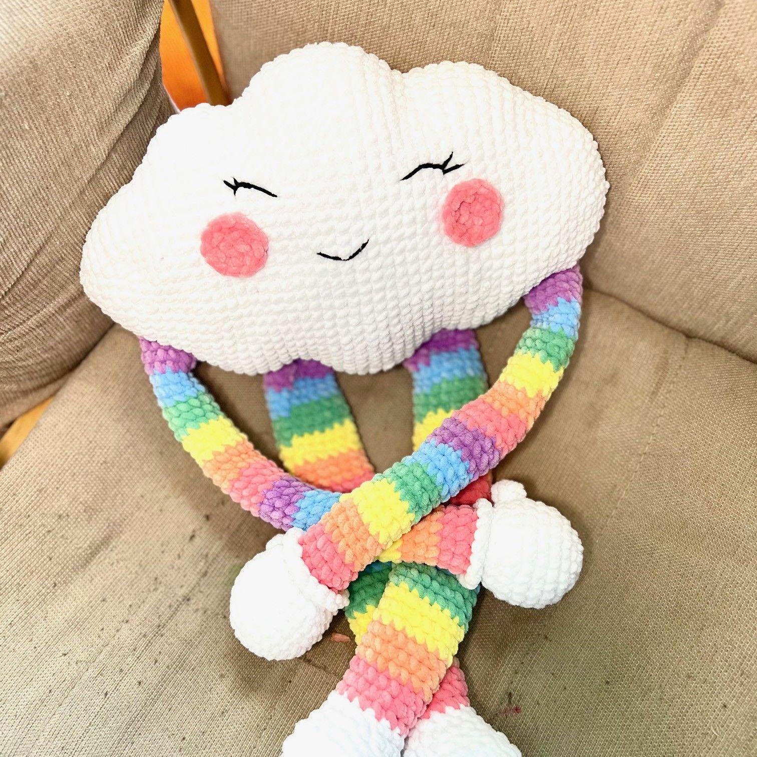 Rainbow Cloud - Pillow – Hobbii