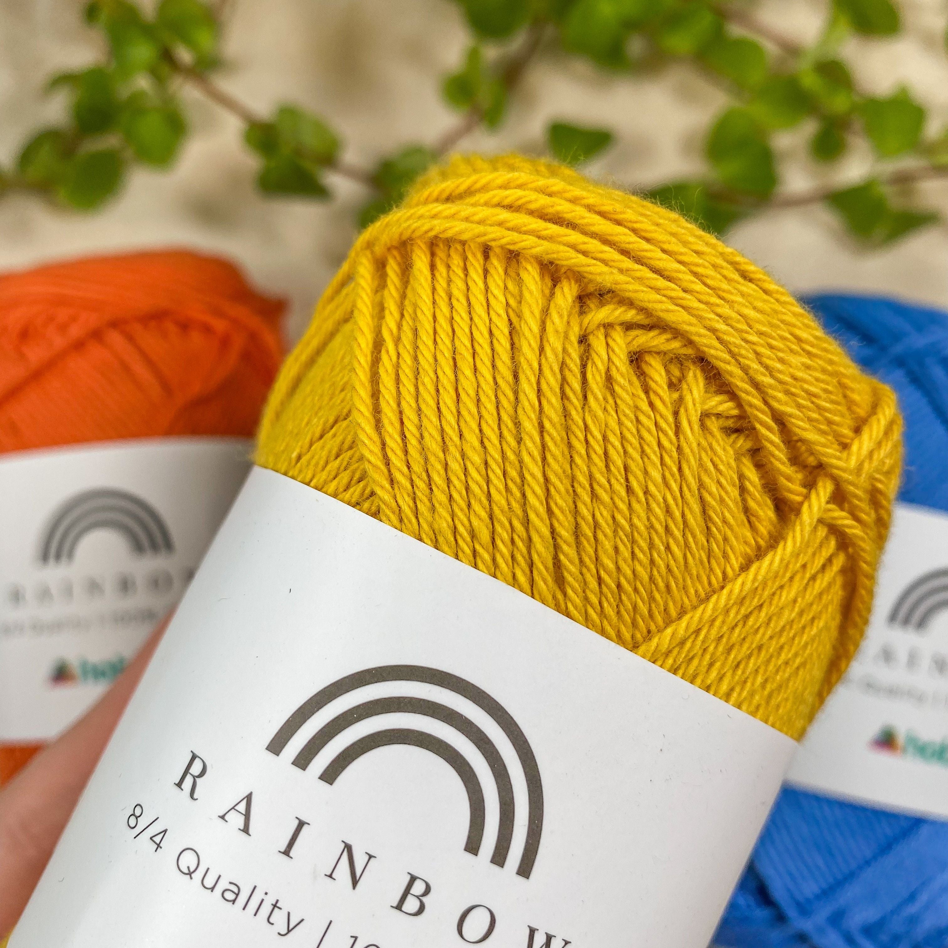 Rainbow Cotton 8/4 Color Pack (11-16) – Hobbii
