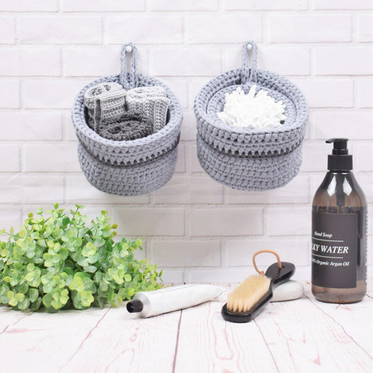 Small Hanging Basket - Ribbon