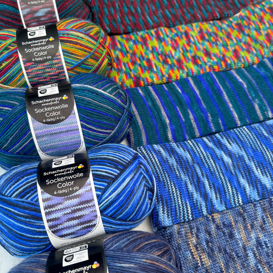 

Sockenwolle Color 4-ply - Schachenmayr
2