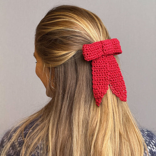 Crochet Bow - Christmas Decoration