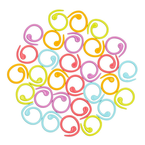 

Metal Stitch Markers - Spiral - Hobbii
1