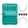 

Stellar Mini Interchangeable Circular Needle Set - Emerald - Hobbii
1