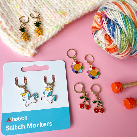 

Stitch Markers - Hobbii
7