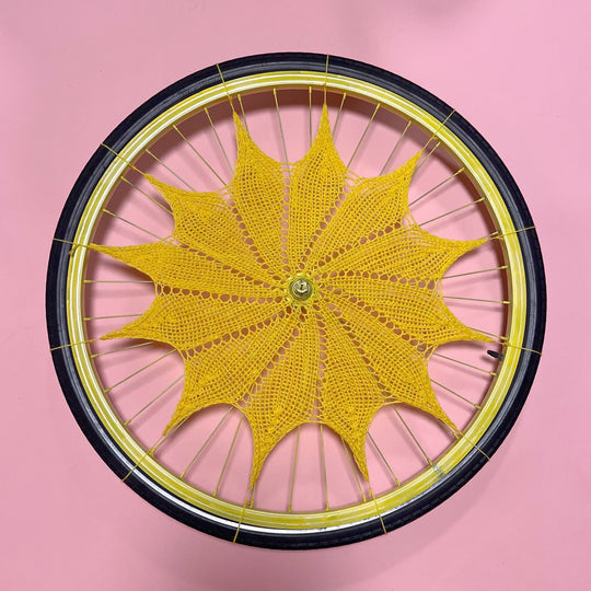 Knitted Wheel - Tour de France
