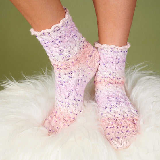 

Socks with Cables
1