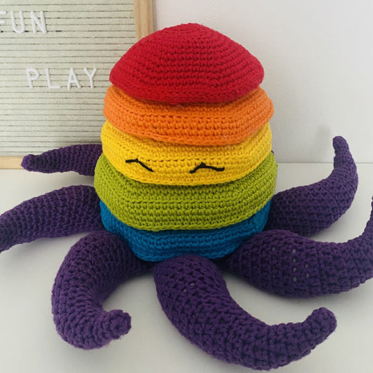 Octopus - Stacking Toy