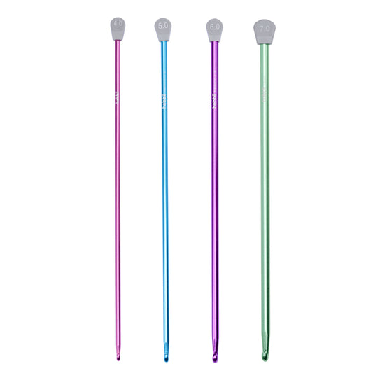 Alu Tunisian Crochet Hook Set - 27 cm (10.6 in) - Hobbii