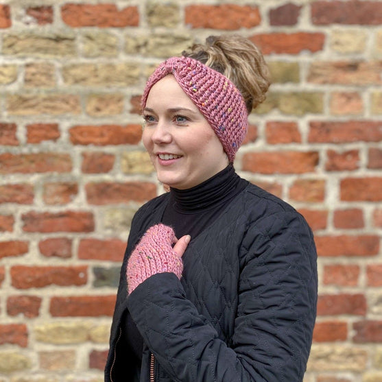 

Tweed Wrist Warmers
5