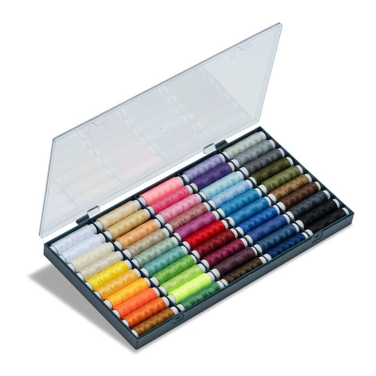 Sewing Thread Set - 50 colours - Hobbii