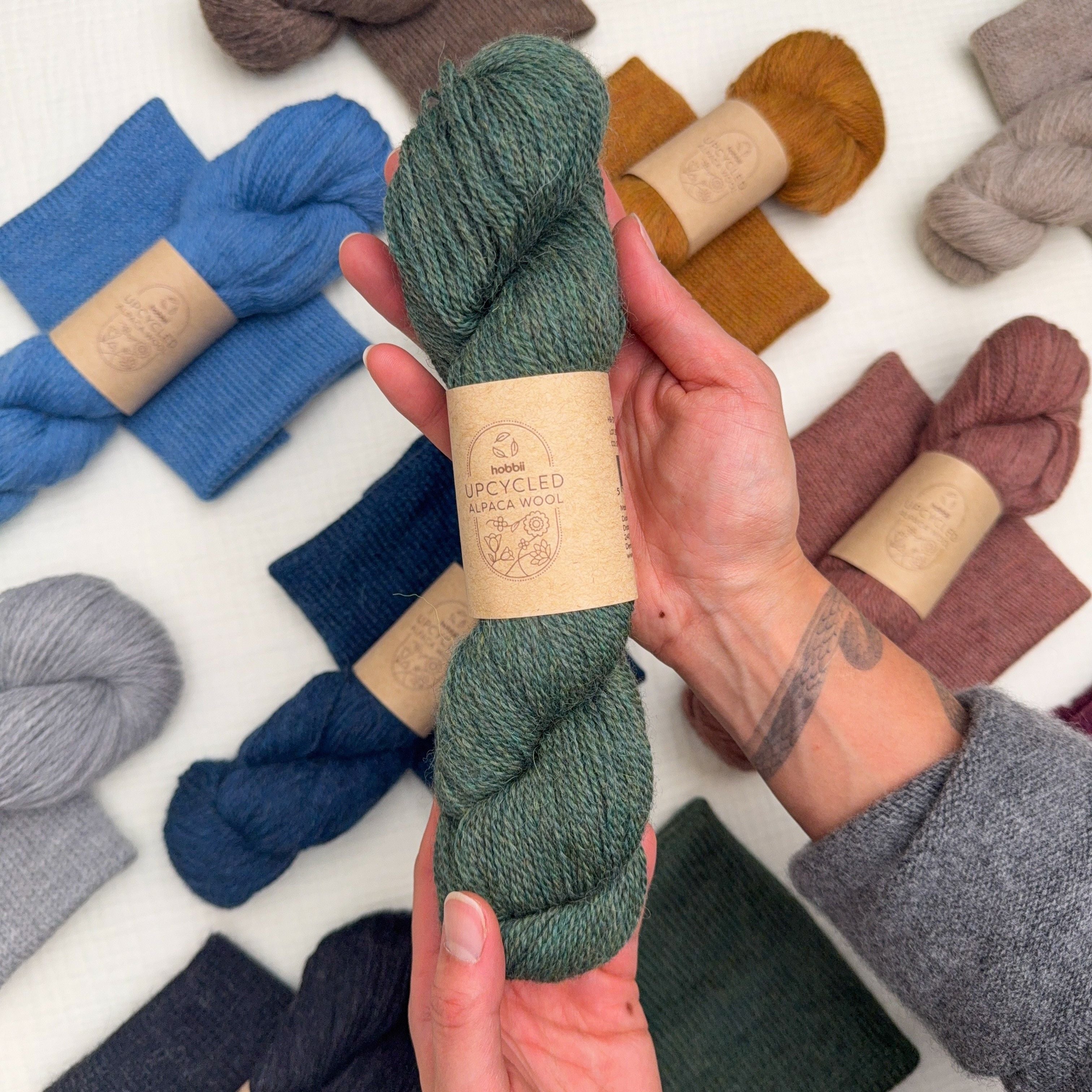 Upcycled Alpaca Wool (Limited Edition) – Hobbii