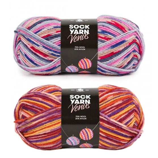 

Venus Sock Yarn - Mayflower
1