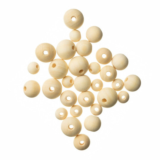 Wooden Beads Set - Mix - Hobbii