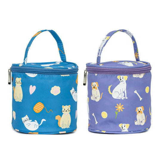 Yarn Holder Bag w. Print - Hobbii