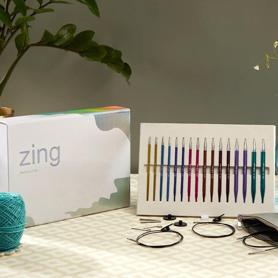 

Zing Interchangeable Circular Needle Set - Melodies of Life - KnitPro
4