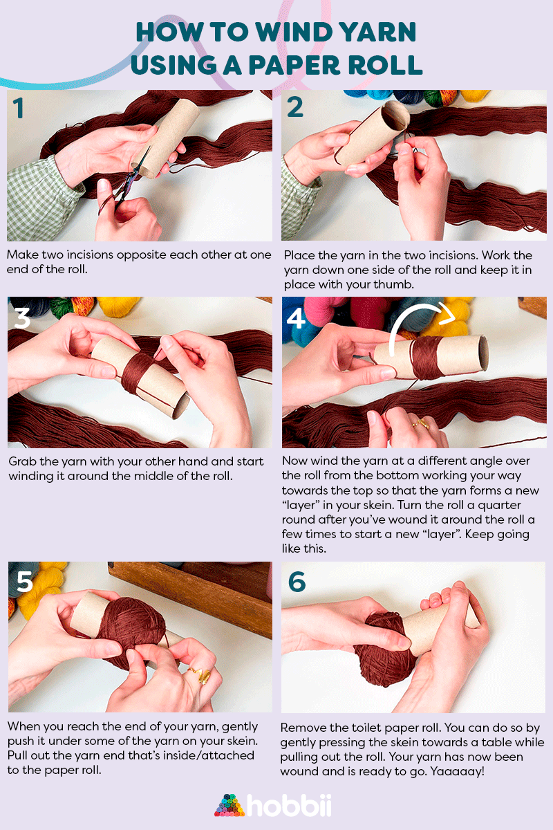 How to roll wool into a clearance ball