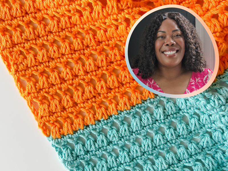 Crochet Double Loop Stitch Tutorial & Video - Crafting Happiness